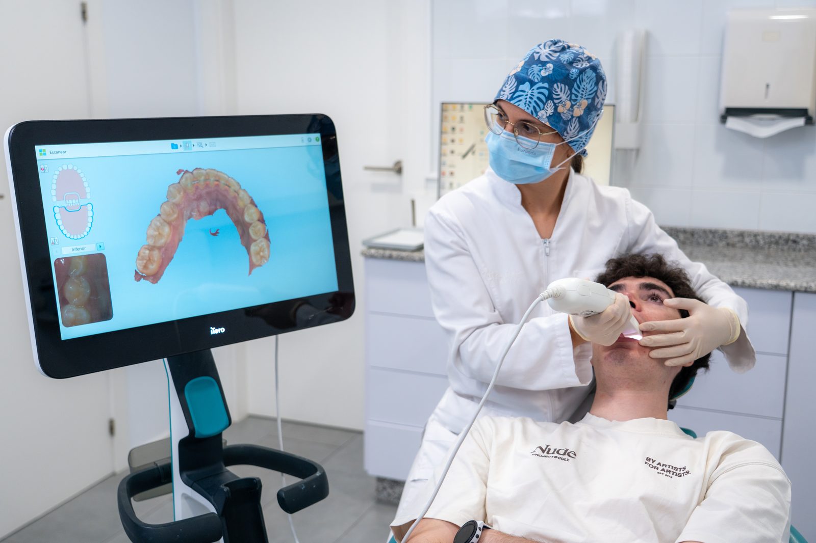 Tecnología de escaneado intraoral digital 3D